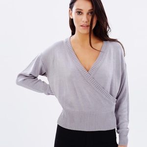 Lioness Wrap Sweater Small